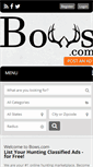 Mobile Screenshot of bows.com